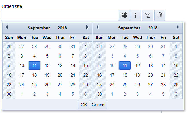 Advsearch Daterangepicker
